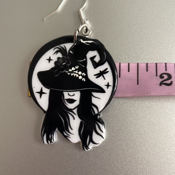 Witchy—Witch Hat Earrings - Picture 6 of 6